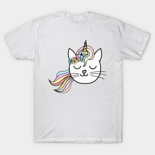 Cute Caticaron T-Shirt